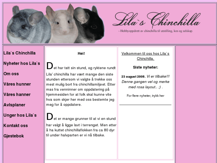 www.lilaschinchilla.com