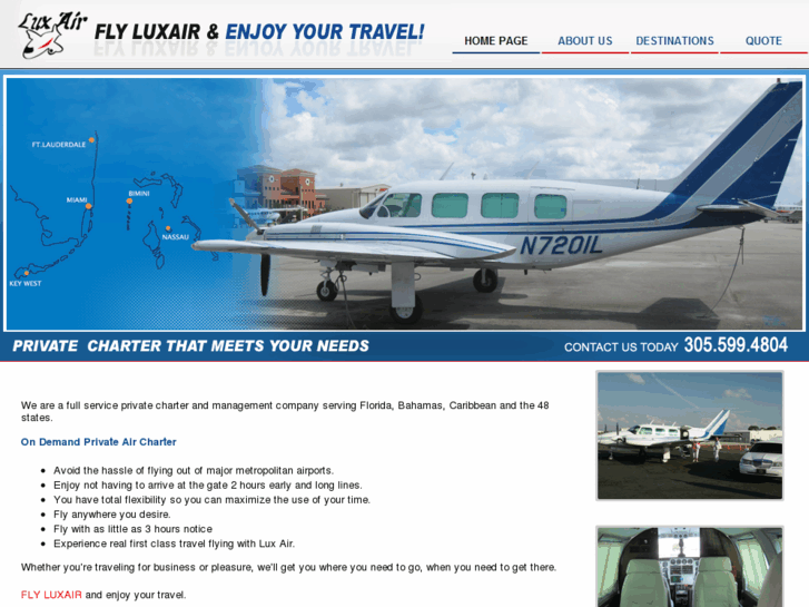 www.luxaircharters.com