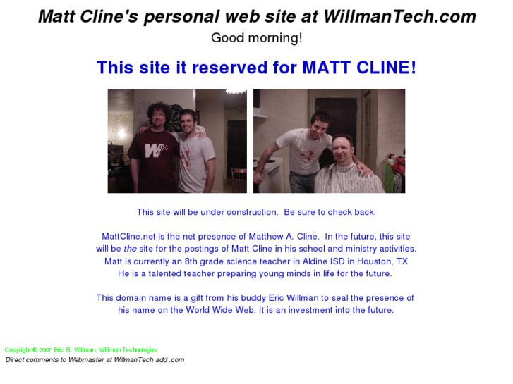 www.mattcline.net