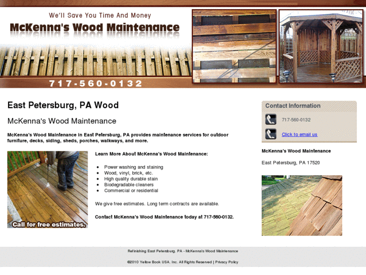 www.mckennaswoodmaintenance.com