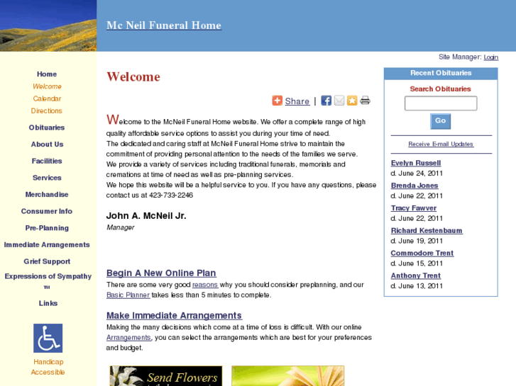 www.mcneilfuneralhome.com