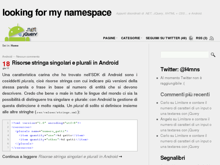 www.mynamespace.it