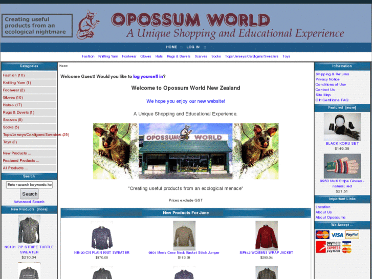 www.opossumworld.com