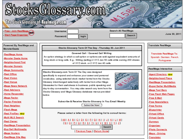 www.stocksglossary.com