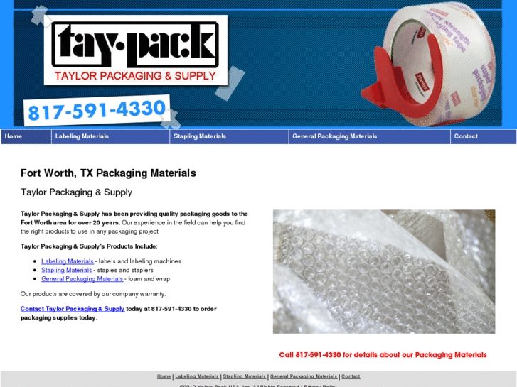 www.taylorpackagingandsupply.com