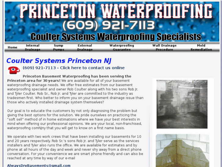 www.waterproofingprincetonnj.com