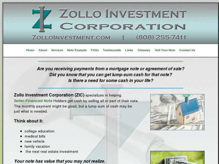 www.zolloinvestment.com