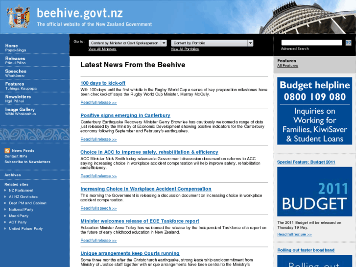 www.beehive.govt.nz