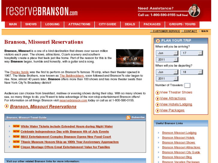www.bransonmissourireservations.com