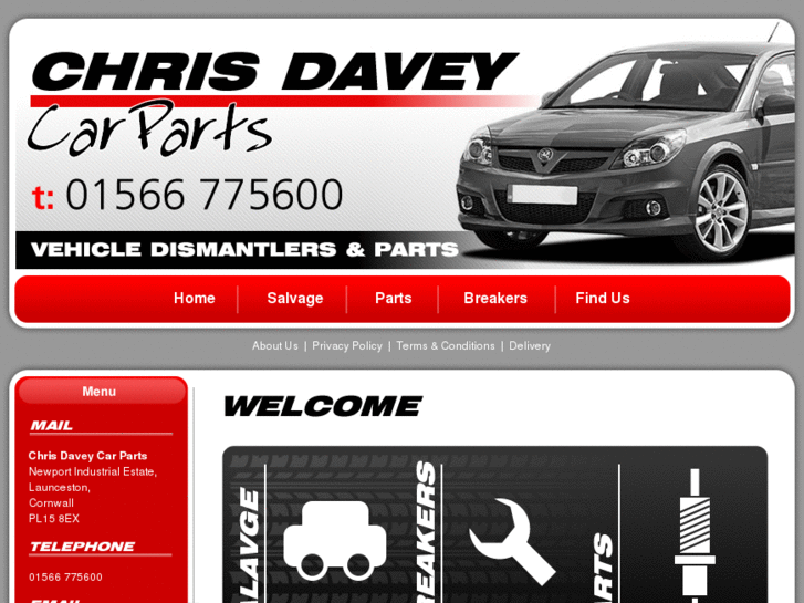 www.chrisdaveycarparts.com