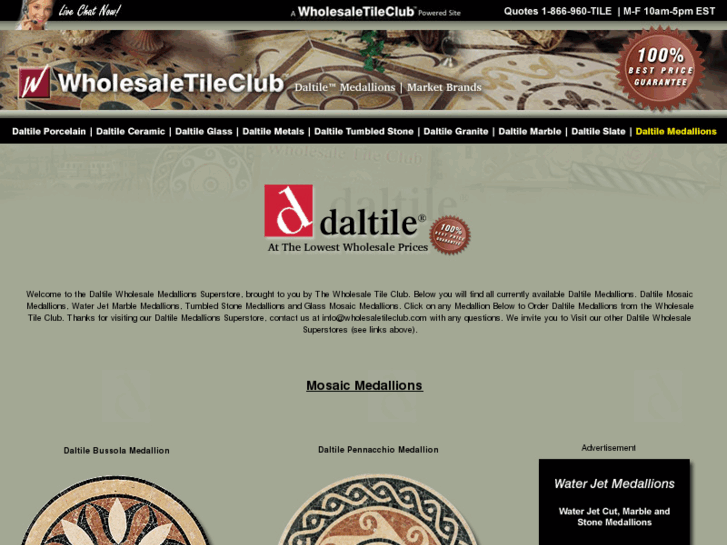 www.daltilemedallions.com