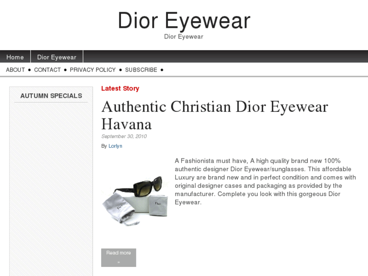 www.dioreyewear.org