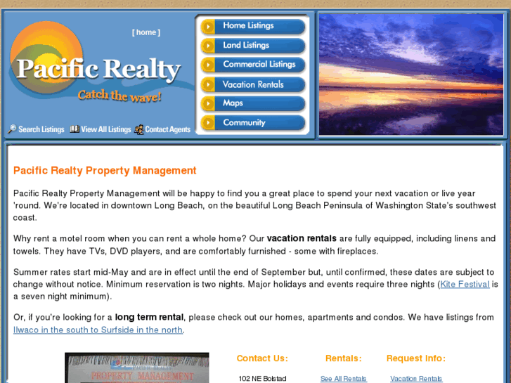 www.pacificrealtyrentals.com