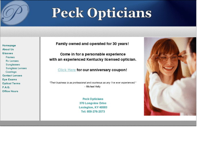 www.peckopticians.com