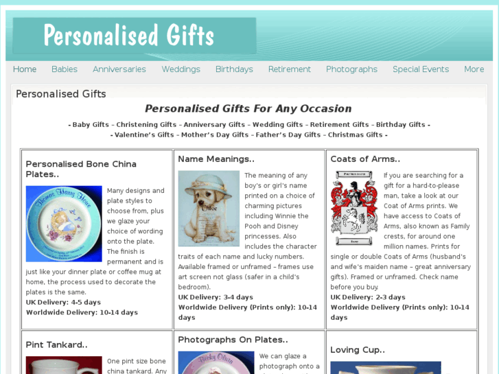 www.personalised-gifts.net