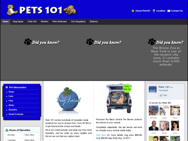 www.pets101.net