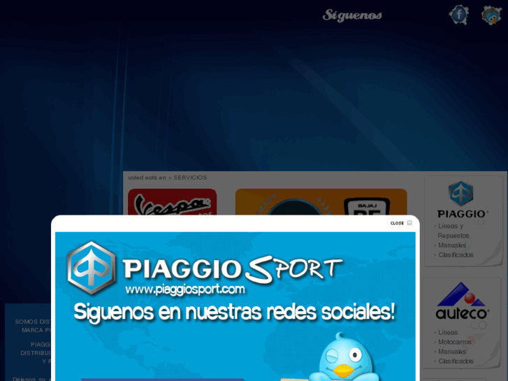 www.piaggiosport.com