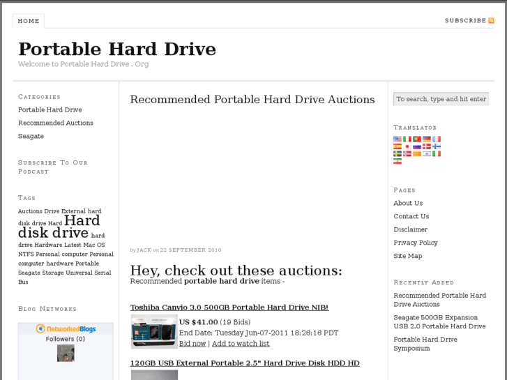 www.portablehardrive.org