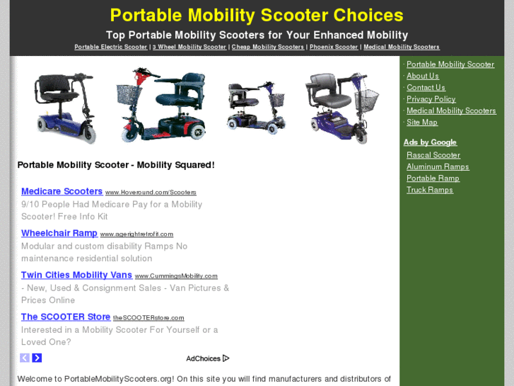 www.portablemobilityscooter.org