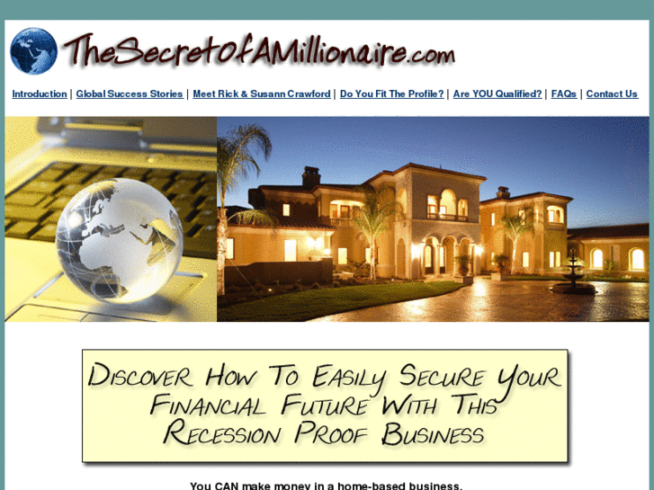 www.thesecretofamillionaire.com