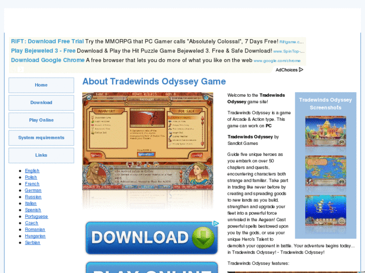 www.tradewindsodysseyonlinegame.com