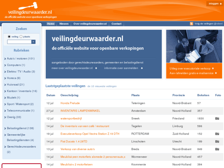 www.veilingdeurwaarder.com