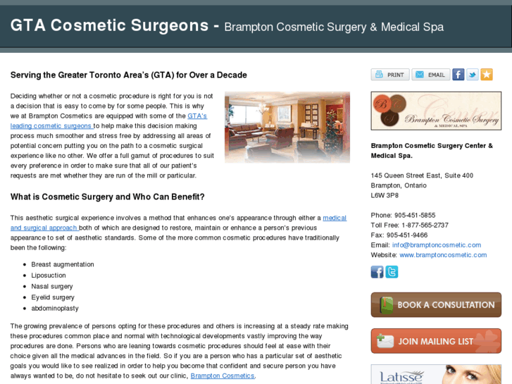 www.gtacosmeticsurgeons.com