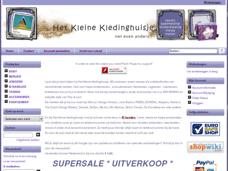 www.hetkleinekledinghuisje.nl