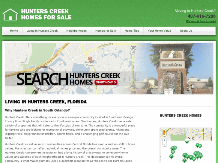 www.hunterscreekhomes4sale.com