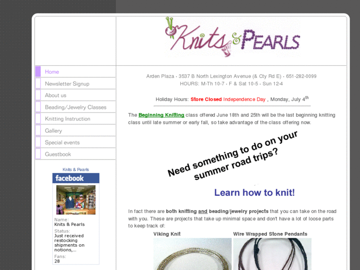 www.myknitsandpearls.com