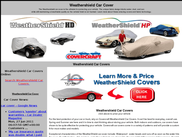 www.weathershieldcarcover.org