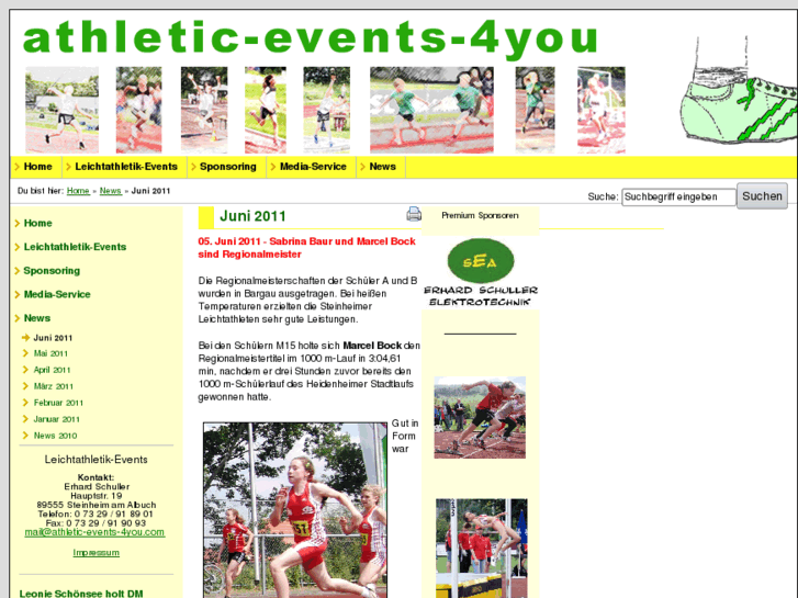 www.athletic-events-4you.com