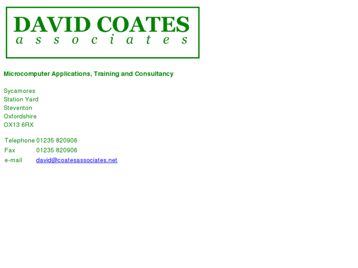 www.coatesassociates.net