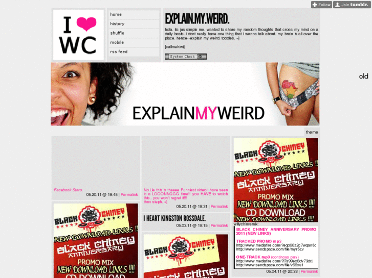 www.explainmyweird.com