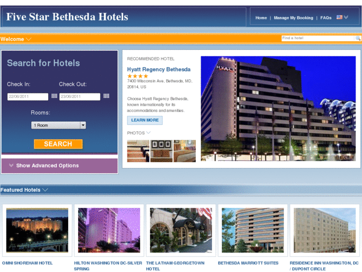 www.fivestarbethesdahotels.com