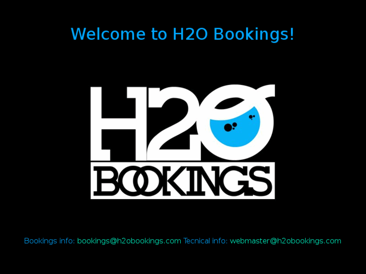 www.h2obookings.com