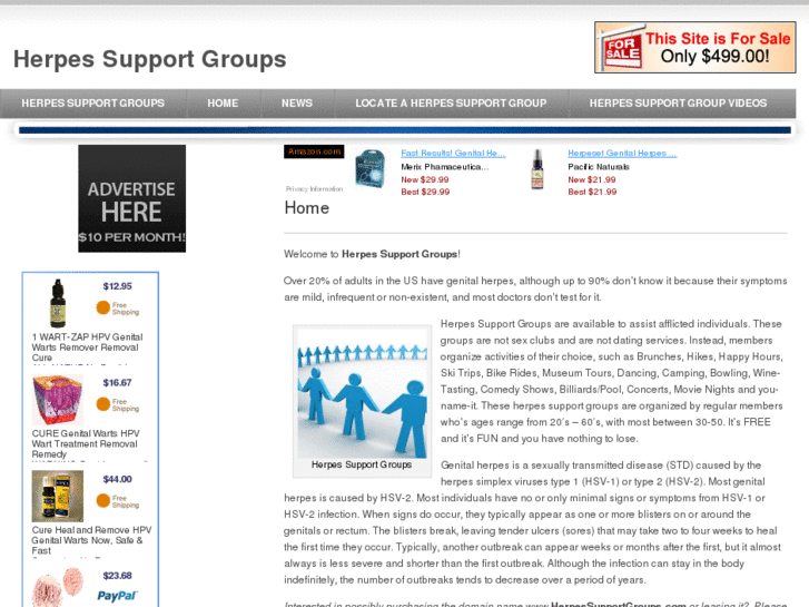 www.herpessupportgroups.com