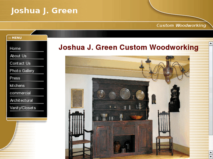 www.joshuajgreencustomwoodworking.com