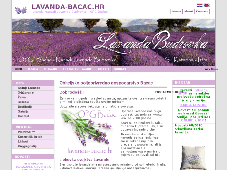 www.lavanda-bacac.hr