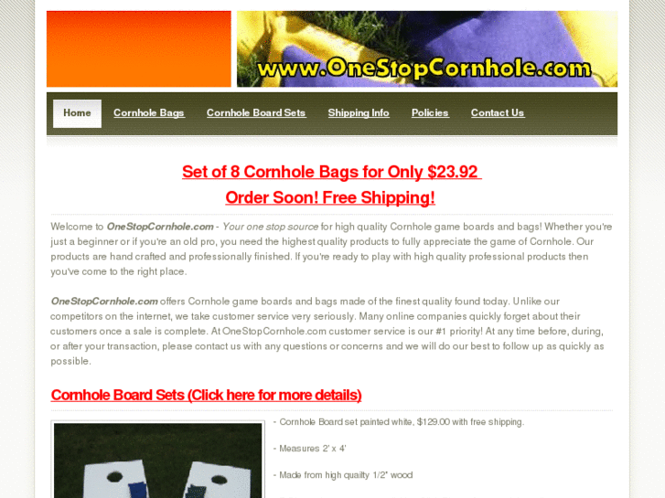 www.onestopcornhole.com