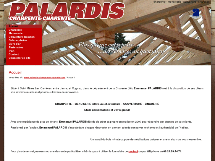 www.palardis-charpente-charente.com