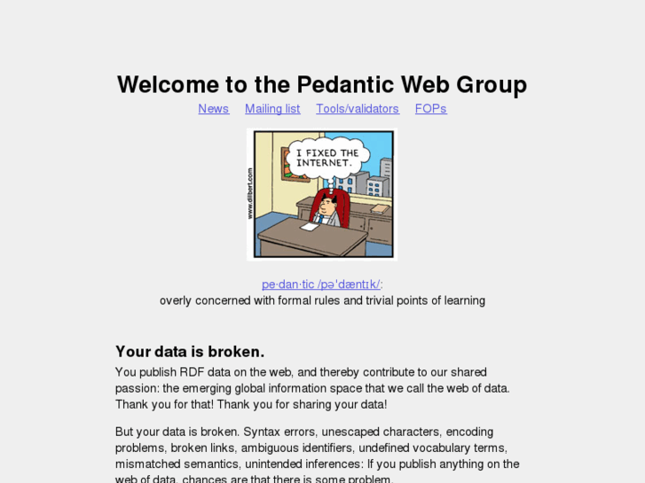 www.pedantic-web.org
