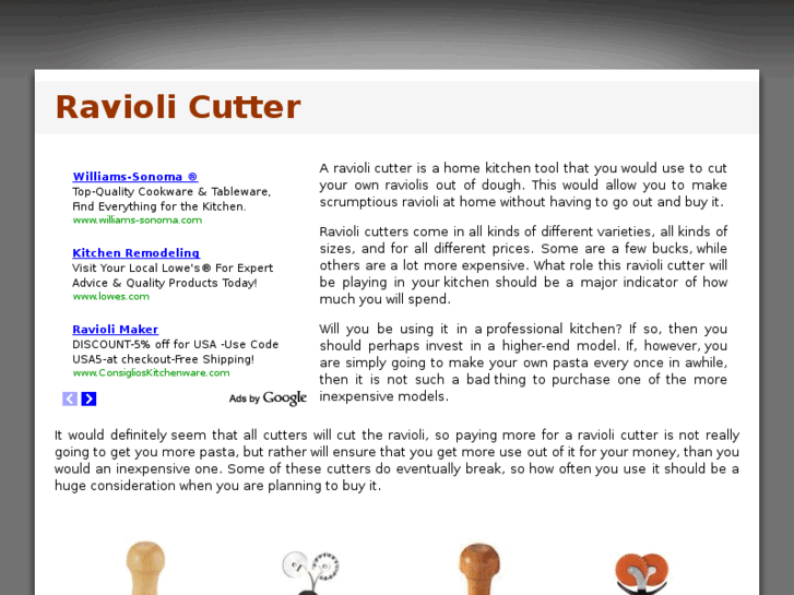 www.raviolicutter.com