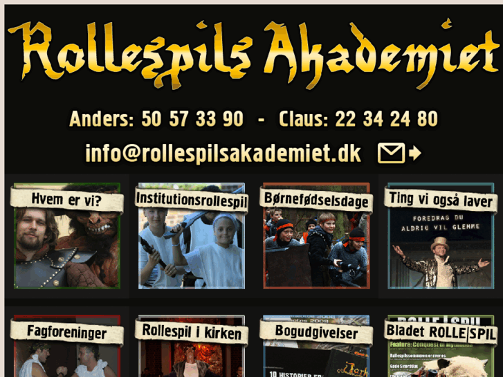www.rollespilsakademiet.dk
