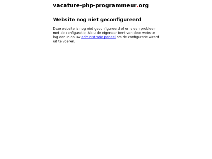 www.vacature-php-programmeur.org