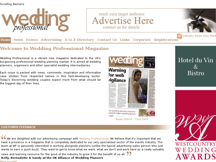 www.weddingprofessional.co.uk