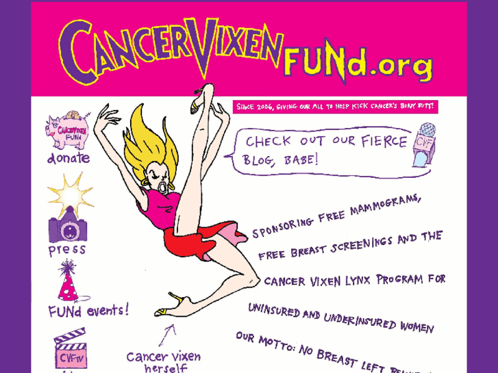 www.cancervixenfund.com