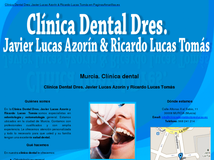 www.clinicadentaldoctoreslucas.es