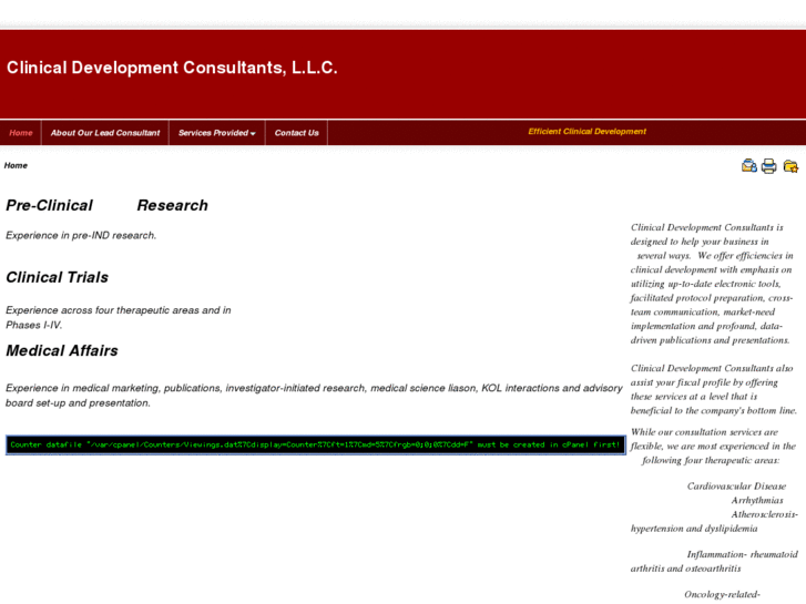 www.clinicaldevelopmentconsultants.com