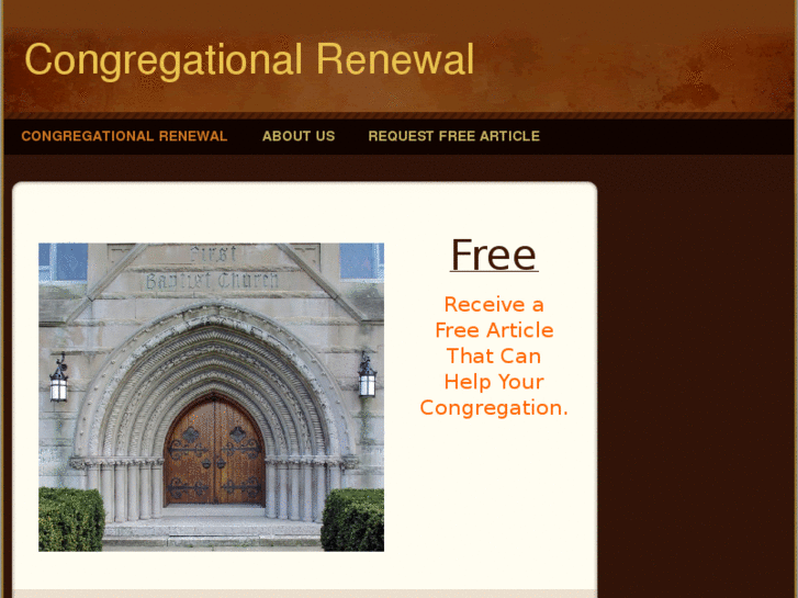 www.congregationalrenewal.info